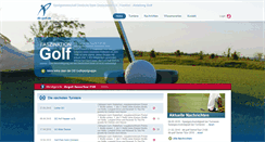 Desktop Screenshot of db-golf.de