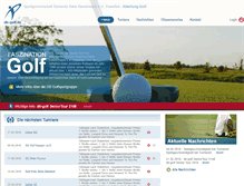 Tablet Screenshot of db-golf.de